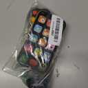 Toy Phone Baby Remote Control Toy Set, Play Phones TV Remote Control with Music Light for 6+ Months, Early Learning Baby Toys Gift for 1 Year Old Boys Girls Kids Toddler Infant, English/Spanish, Black