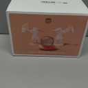 NCVI Electric Breast Pump 8782, Portable Hospital-Grade Double Pump with 4 Modes & 9 Levels, Anti-Backflow, Rechargeable Quiet Breastfeeding Pump for Efficient Comfortable Use at Home, Work or Travel (2200mAh, Pink)