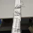 LazBlinds No Tools No Drill 1" Vinyl Mini Blinds, Cordless Blinds for Windows, Light Filtering Horizontal Window Blinds & Shades, 35" W x 72" H, White