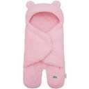 BlueSnail Newborn Receiving Blanket Baby Sleeping Wrap Swaddle(Pink)