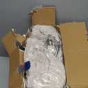 Bedsure Heated Blanket Throw Blanket - Fast Heating Electric Blanket, Soft Flannel Throw with 6 Time Settings(Up to 10H), 6 Heating Settings, Gifts for Grandma & Grandpa & Seniors (50"x60", Cream)