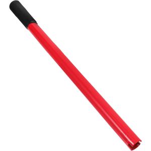 3 Ton Horizontal Hydraulic Jack Handle - Heavy Floor Jack Handle Replacement, Duty Replacement Pole Lever for Floor Jacks, Car Jack Accessories with Anti-Slip Grip(Red) (37.00X2.00X2.00CM)