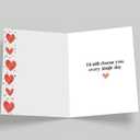 2 x FANCYLUCKY Happy 5th Anniversary Card for Husband Wife, Wood Anniversary Card Gifts for Him Her, 5 Years Married Gift for Husband Wife