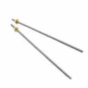 2pcs 500mm Tr8X8 Lead Screw with T8 Brass Nut for 3D Printer Machine Z Axis(Acme Thread, 2mm Pitch, 4 Start, 8mm Lead)