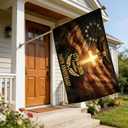 250th Anniversary USA Flag 3x5 ft,250 Year Anniversary Flag,Double Sided Flags Heavy Duty,UV Protection & Fade Resistant & Reinforced Brass Grommets,1776-2026 250 Years Birthday Patriotic Decor for Outdoor,Front Door,Porch,Wall (Luminous Cross)