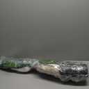 3.6FT Artificial Fiddle Leaf Fig Tree with White Pot, 2 Pack Faux Plant Indoor Outdoor Fake Tree for Home, Office, Living Room Decoration