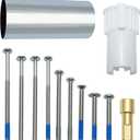 Replacement 96945WR Wrought Iron Shower Valve Handle Extension Kit for Moen Posi-Temp, Compatible with Single Handle Tub & Shower Faucet