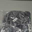 12.2 Inches Cat Tree Replacement Hammock Two Handles Grey Tower Basket Lounger Bed and 2 Pcs Hanging Toys with Elastic Strings for Cat Trees Replacement Parts