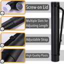 Mr. Pen- Poster Tube, 25" to 40", Extendable Poster Tube with Strap, Poster Carrying Case, 1 Pack