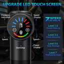TOLOCO Massage Gun, Deep Tissue Back Massage for Athletes for Pain Relief, Percussion Massager with 10 Massages Heads & Silent Brushless Motor, Mothers Day Gifts, Black