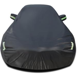 Custom Car Cover Compatible with Porsche 911 996 997 991 992 1998-2025 911 Carrera Targa Turbo, All Weather Waterproof Rain Sun Snow Cover, Outdoor Indoor Car Cover with Windproof Straps