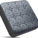 Large Seat Cushion, Dual-Layer Gel & Memory Foam Office Chair Cushion for Long Sitting, Keep Cooling & Soft 19.7 inch Seat Pad for Office Chairs (Super Lager Size (19.7"), Gray)