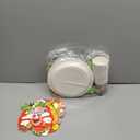 Havawish 168 Pcs Tropical Nights Hawaiian Aloha Party Supplies 7 Inch 9 Inch Disposable Luau Paper Plates Cups Napkins Knife Fork Spoon Serve 24 Guests for Summer Beach Pool Dinnerware Decorations