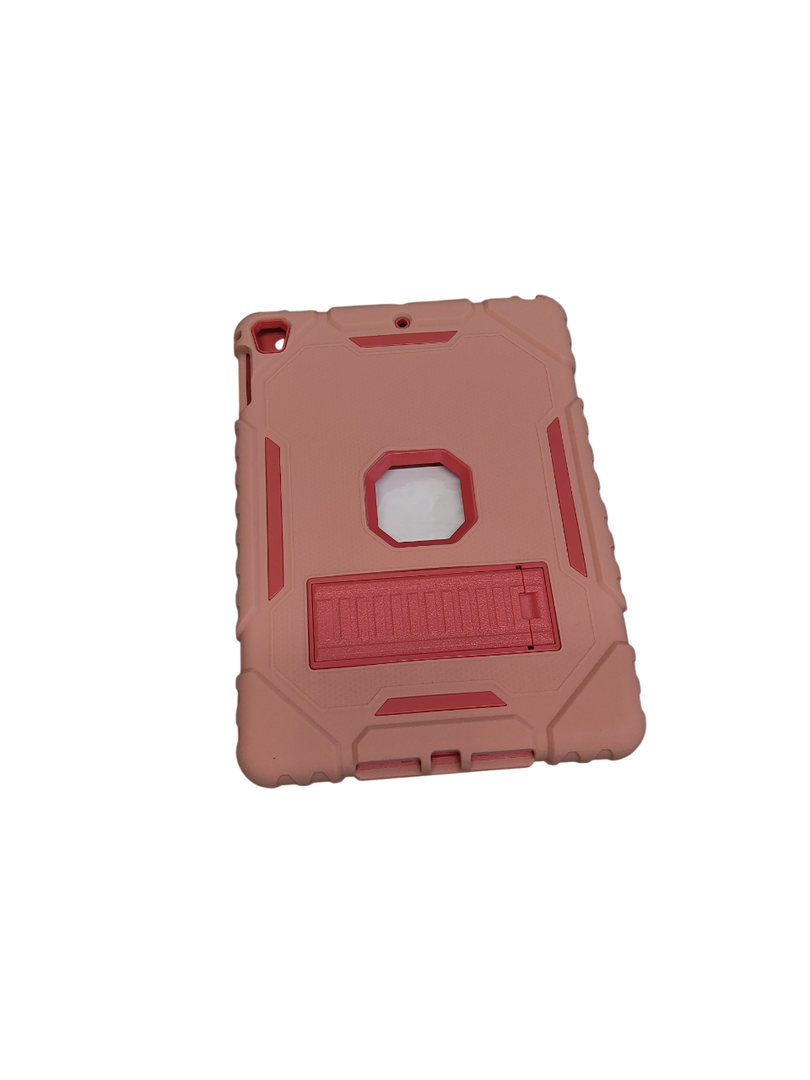 9.7" Case for iPad 6th/5th Generation 2018/2017, for iPad Air 2 / Air 1st / Pro 9.7, Heavy Duty Shockproof Protective 9.7 Inch Cover with Built-in Stand for i Pad 6 5 Gen(Pink)