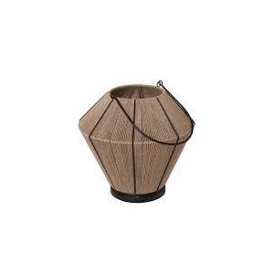SDS for HD Designs Metal and Jute Lantern, 9.7 in