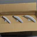 6 Pack 5/6 Inch 5CCT LED Recessed Light Retrofit, 2700K/3000K/4000K/5000K/6500K Selectable, Dimmable Can Lights with Baffle Trim, 12W=150W, High Brightness 1000LM, IC & Wet Rated, ETL & FCC Certified