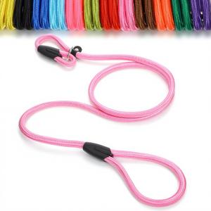 12 Pcs Adjustable Dog Slip Leads, 59Inch Slips Lead Dog Leash Adjustable Slip Leads for Dogs Heavy Duty No Pull Training Leash Suitable for Small and Medium Dogs for Walking/Training
