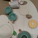 Wooden Tea Party Set for Little Girls Toys, Pretend Play Kids Tea Set for Toddlers Wood Toys, Wooden Play Food Kitchen Accessories Sets for Kid