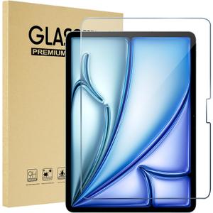 ProCase 1 Pack Screen Protector for iPad Air 11 Inch (M3) 2025/ (M2) 2024, Tempered Glass Film Guard for iPad Air 7th/6th Generation Accessories -Clear