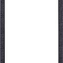 ArtXO Black12x16 inch Picture Frames for Photo Display: Wooden Gothic Picture Frame 12 by 16 for Christmas Halloween Wall Decor, Ornate Gallery Wall Frames 16x12 with Glass and Back