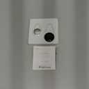 Air Tracker Tags-2 Pack Compatible with Apple Find My (iOS Only) Bluetooth Tracker, Smart Keys Finder and Item Locator with Waterproof Case for Wallet Luggage Backpack (Android Need Download App) (1Black1White)