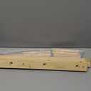 1 Pair Yoga Mat Holder Wall Mount Wooden Yoga Mat Storage Racks for Foam Roller & Fitness Accessories 4 Layer, Accommodating 4 Mats Save Space & Home Gym Organize (28.7 x 7 x 2 Inches)