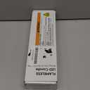 Homemory 6 Pcs Flameless Taper Candles with Remote Timer Dimmer, Red Battery Operated Candlesticks Flickering, Plastic Led Taper Candles Realistic, 9.6 Inches for Party Holiday Celebrations Christmas