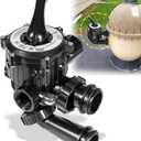 Replacement for Hayward SPX0710X32 Vari-Flo Side Mount Valve for Multiport and Sand Filter Valves S200 S240, 1.5 Inch Plumbing, SP071113