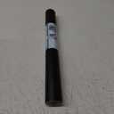 Kromapolis Blackout Window Privacy Film Total Light Blocking Room Darkening Window Covering, Removable Static Cling Frosted Glass Tint, Non-Adhesive, Black 17.5'' x 78.7''