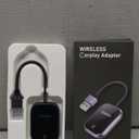 2025 Upgraded Wireless CarPlay Adapter for Apple iPhone, Converts Wired to Wireless Car Play Adapter, Auto Connect, Mini Size, Compatible with Cars from 2016 & iOS 10+