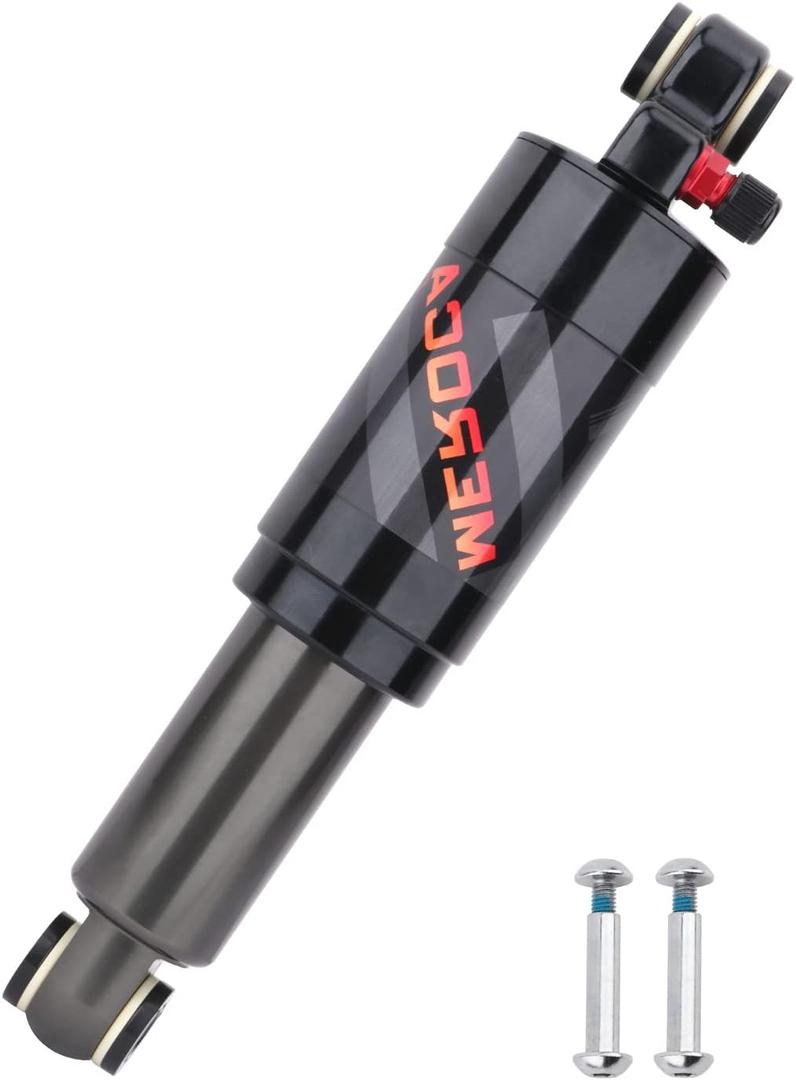 MEROCA Air Pressure Rear Shock Absorber Mountain Bike Folding Bike Scooter Rear Bile 190mm Shock Absorber