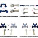 Lulu Home Remote Control Car Toys for Kids Ages 6-12, 4WD Hand Gesture Sensing RC Crawler, 360 Stunt Twisting Climbing Vehicle Boy Toy Car with Four-Wheel Drive, Birthday for Boys Girls