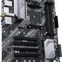 ASUS Prime B550-PLUS AC-HES AMD AM4 (3rd Gen Ryzen) ATX Motherboard (Dual M.2, PCIe4.0, WIFI5, 1Gb Ethernet, SATA 6 Gbps, USB 3.2 Gen 2 Type-C, Front USB 3.2 Gen 1 Type-C and CEC Tier II Ready)