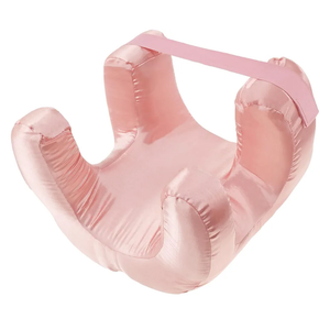 Face Pillow for Wrinkles, Side Sleeper Pillow, Portable Face Down Pillow, Stable Support Pillows, Reduce Facial Compression Pillows, Fit Head Neck Pillows Suitable for Sleeping(Pink)