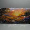 Canvas Wall Art Decor Large Wall Art Pictures for Living Room Vintage Landscape Wall Art Prints Canvas Art Wall Decor Wildflower River Artwork for Walls Bedroom Home Aesthetic Wall Art Decor 20" X 40"