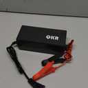 14.6V 10A LiFePO4 Battery Charger 12V Lithium Battery Charger, AC-DC Smart Charger Trickle Charger Maintainer for 12.8V Lithium Iron Phosphate Battery, with LED Indicator Cooling Fan Multi-Protection