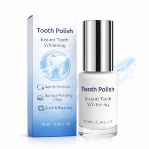 SmileFitPro Tooth Polish, Tooth Whitening Paint - Instant White Teeth, Gentle & Safe Formula, Simple & Portable White Paint for Teeth - Regain Confident Smile (1)