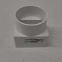 NDS 903 HIPS Offset Downspout Adapter, Connects 2X3-Inch Downspout to 3-Inch Sewer and Drain Pipe, White