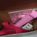 Sumsoltic Drawing Projector for Kids, Art and Craft Kit,Including Colored Pencils, Crayons, Coloring Books, Toys for 3+ Year Old Girls (Pink Drawing Kit v2)