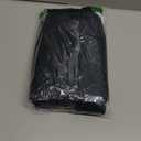 Famulily Womens Button Down Wide Leg High Elastic Waisted Capri Pants Casual Dressy Cropped Pants with Patch Pockets (Medium, Navy)