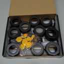 Gas Can Spout Replacement Kit, Gas Can Nozzle Replacement (5 Kit-White) All gaskets are installed and ready to use upon receipt. For 1/2/5/10 gallon gas can. Easy and convenient to use