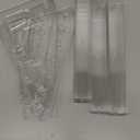 oyhqes 2 Pack 7 Tier Acrylic Sticker Display Stand, 12.2 Inch Clear Sticker Holder for Vendor Events & Small Business Showcase for 4" Cards and Stickers