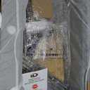 33x19 Black Kitchen Sink Drop In - 33 Inch Drop In Kitchen Sink Workstation, Black Stainless Steel Sinks, 16 Gauge Single Bowl Top Mount Workstation Sinks by Delironexu with 6 Accessories