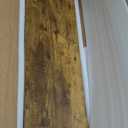 Adjustable Height Standing Desk,35 x 20 Inches Small Electric Sit Stand Up Mini Desk Rising Desk for Home Office or Kids, Computer Desk with Cable Management (Rustic Brown)