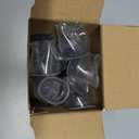 24 Pcs Chair Leg Floor Protectors Round, Silicone Felt Furniture Leg Pads Caps Covers for Hardwood Floors (Fit 15/16" to 1-5/16")