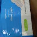 Amazon Basics Thick Feminine Maxi Pads with Flexi-Wings for Periods - Long Length, Super Absorbency, Unscented, Size 2, 128 Count (4 Packs of 32)