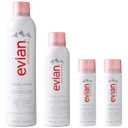 Evian Facial Spray 24/7 Kit - Hydrating Mineral Water Mist for Face & Skin - Refreshes Makeup, Sets, & Tones - Travel-Friendly Sizes for Daily Moisture Boost
