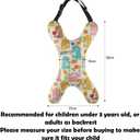 X-Shaped Car Travel Pillow for Cars Seat Kids Adults Head and Body Support Pillow Cartoon Neck Pillows Soft Long-Distance Travel Car Sleeping Seat Belt Pillows Breathable Cars Aircraft Travel Cushion