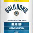 Gold Bond Healing Hydrating Lotion With Aloe Moisturizes, Heals & Smooths Dry Skin, Delivers Immediate 24Hour Hydration, Value Size, 24 oz., Pump Missing