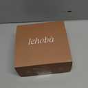 Lehoba Women's Wireless Push Up Bra Scalloped No Underwire Comfortable Bras Full Coverage Seamless Tshirt Everyday Bralettes, Nude XX-Large